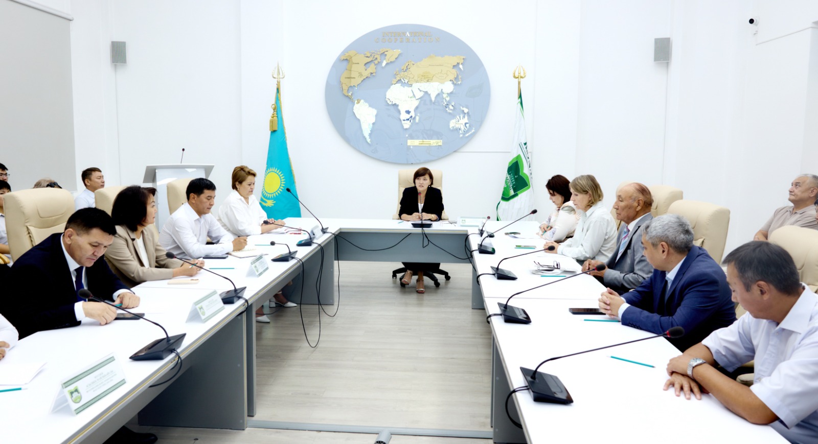 KAZNARU DISCUSSES THE RESULTS OF THE KURYLTAY ELECTIONS